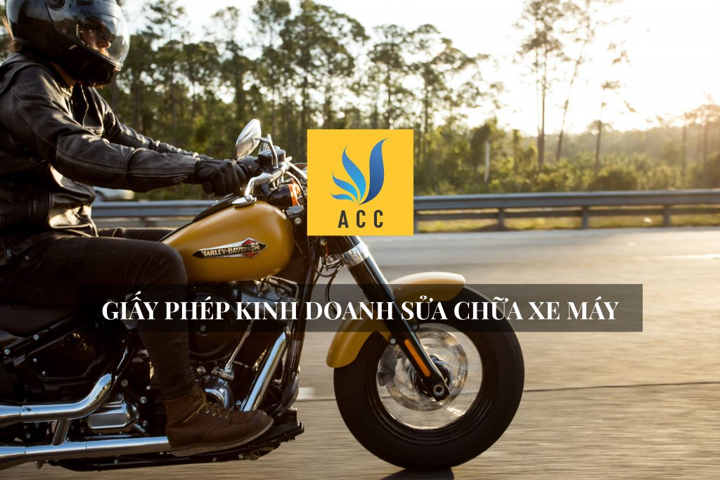giấy phép kinh doanh sửa chữa xe máy