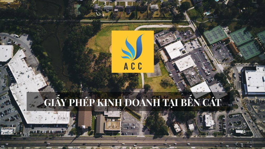 Giấy phép kinh doanh ở Bến Cát