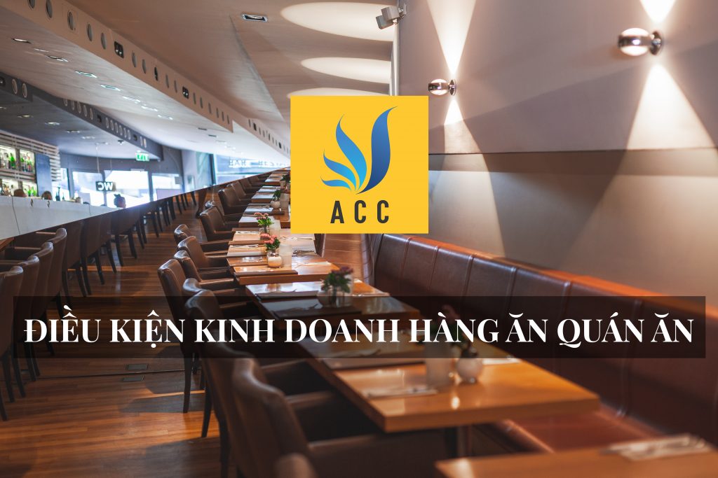 Điều kiện đăng ký kinh doanh quán ăn hàng ăn
