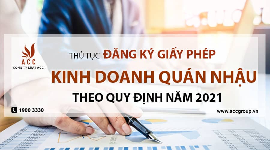 Thủ tục đăng ký giấy phép kinh doanh quán nhậu