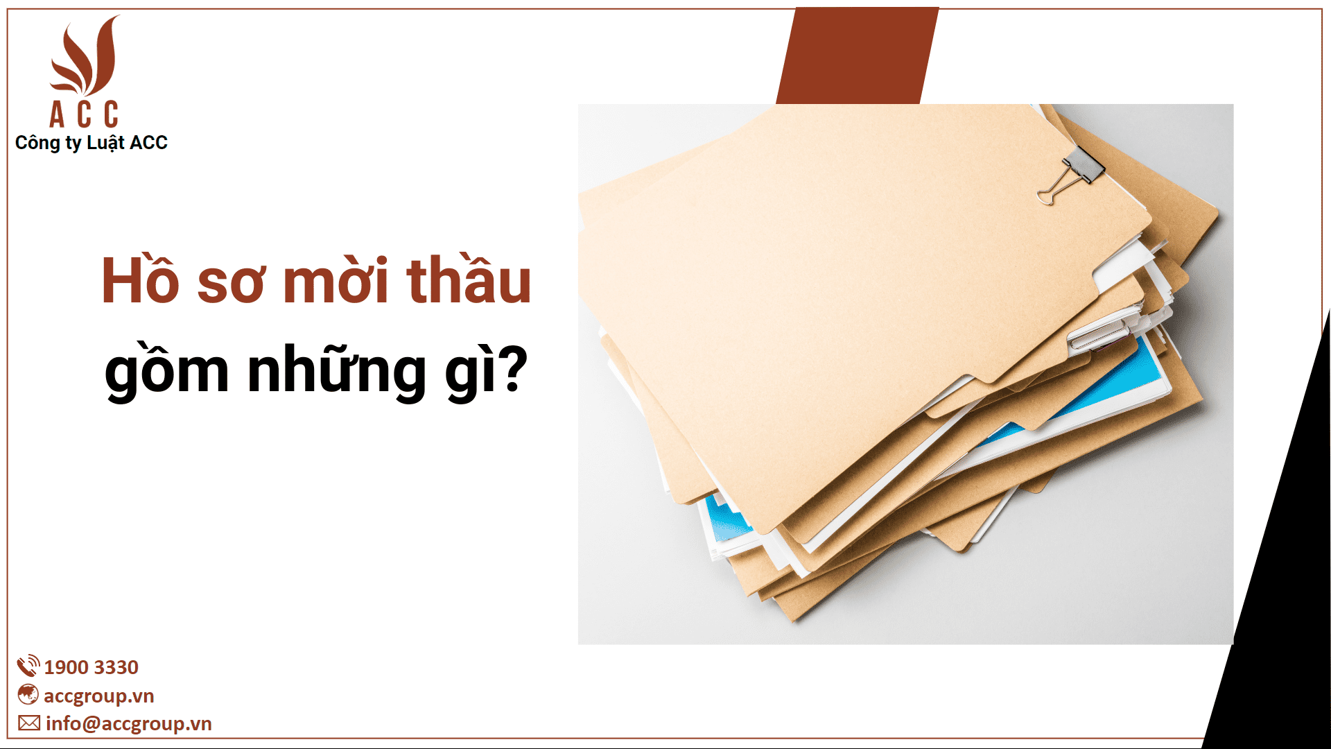 Hồ sơ mời thầu gồm những gì?