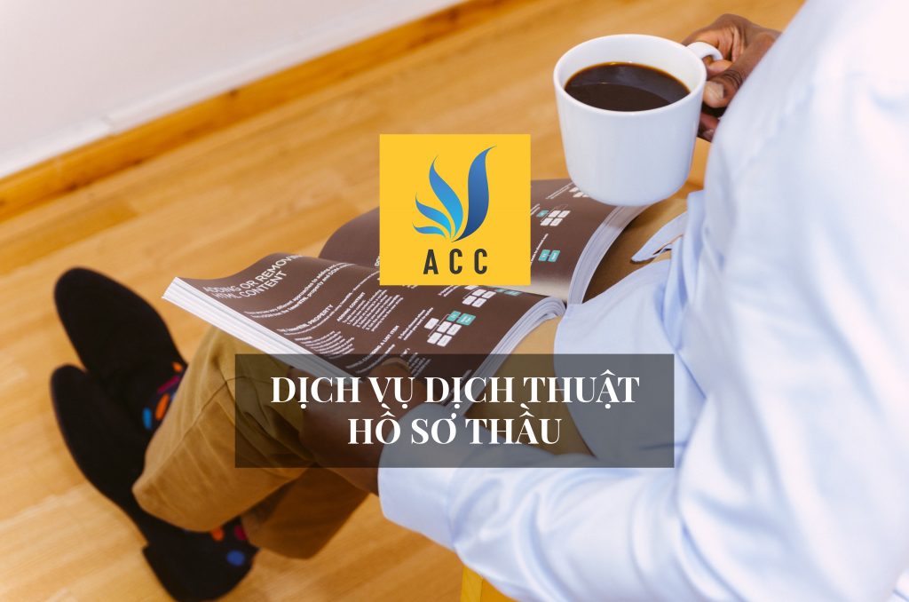 Dịch vụ dịch thuật hồ sơ thầu