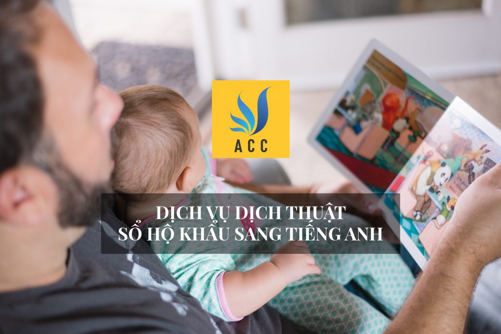 Dịch vụ dịch thuật sổ hộ khẩu sang tiếng Anh