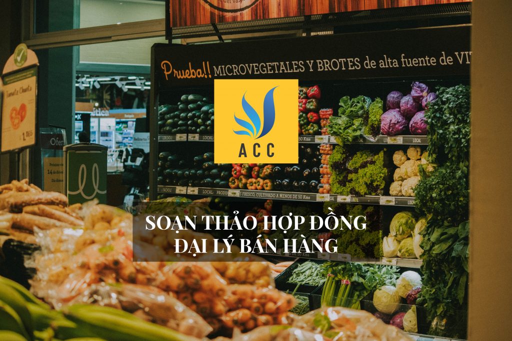 Soạn thảo hợp đồng đại lý bán hàng
