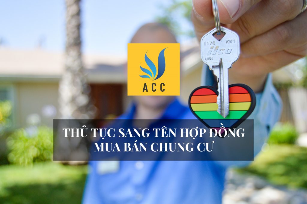 Thủ tục sang tên hợp đồng mua bán chung cư