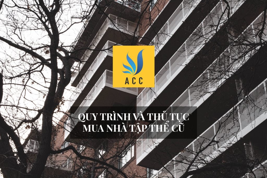 Quy trình và thủ tục mua nhà tập thể cũ