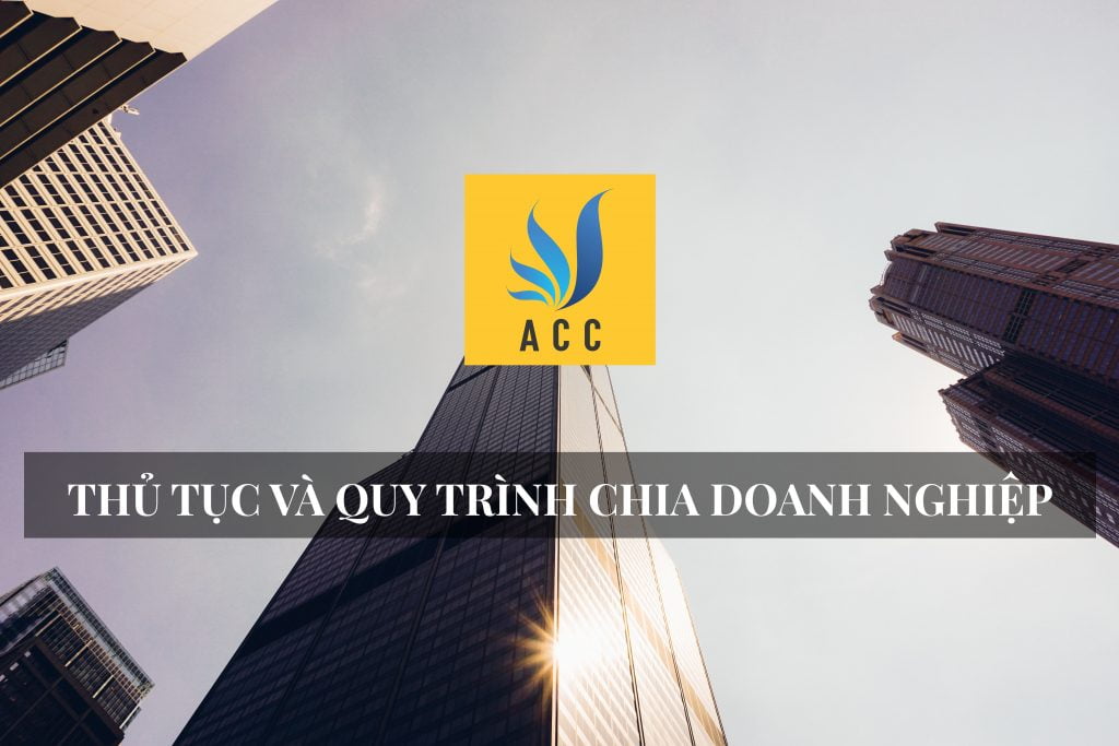 thủ tục và quy trình chia doanh nghiệp