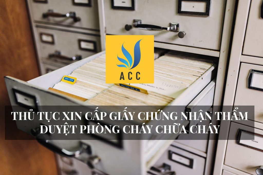 thủ tục xin cấp giấy chứng nhận thẩm duyệt phòng cháy chữa cháy