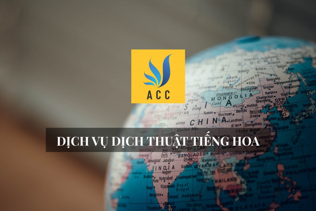 Dịch vụ dịch thuật tiếng Hoa