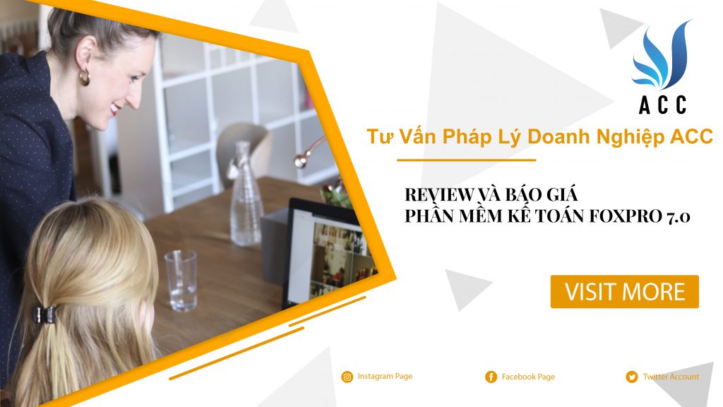 Review và báo giá phần mềm kế toán Foxpro 7.0