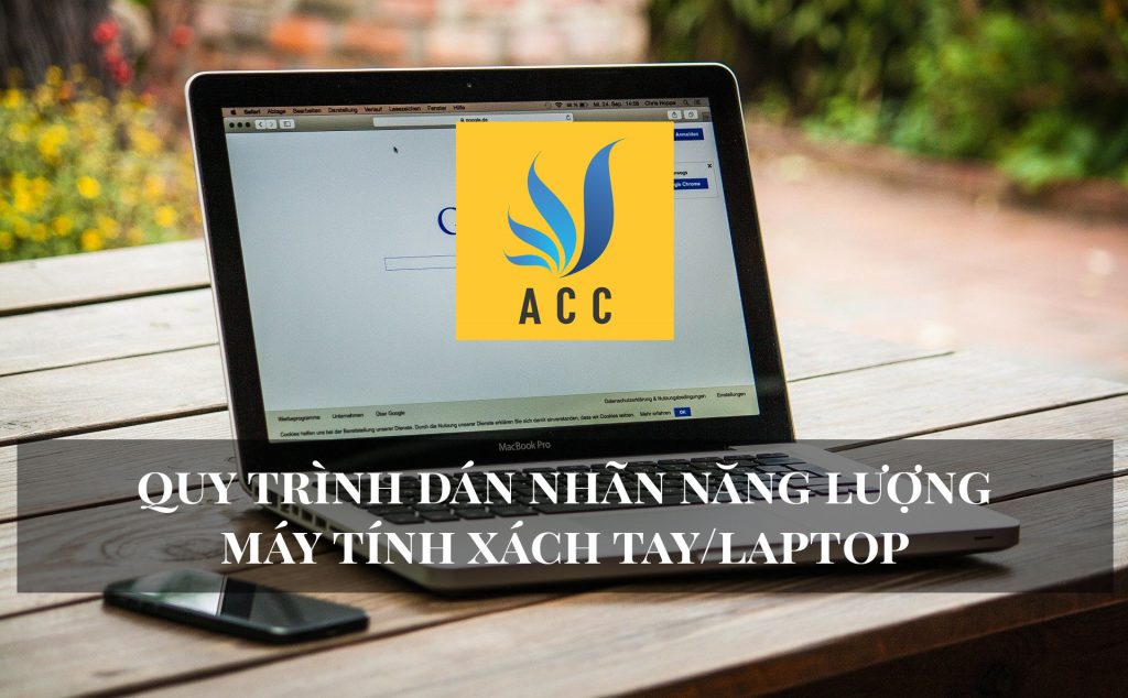 : Quy trình dán nhãn năng lượng máy tính xách tay/laptop