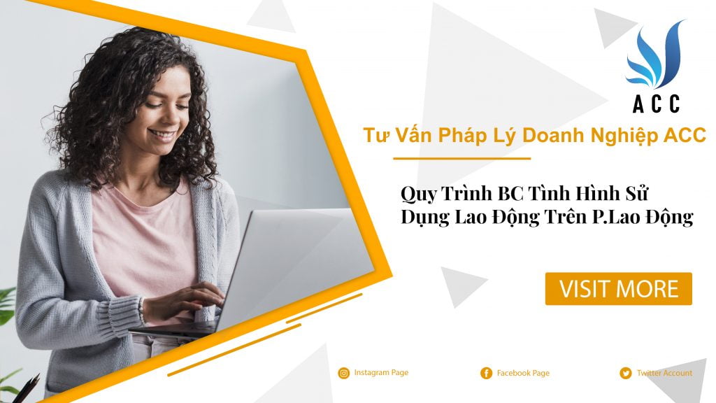 Quy trình báo cáo tình hình sử dụng lao động trên phòng lao động