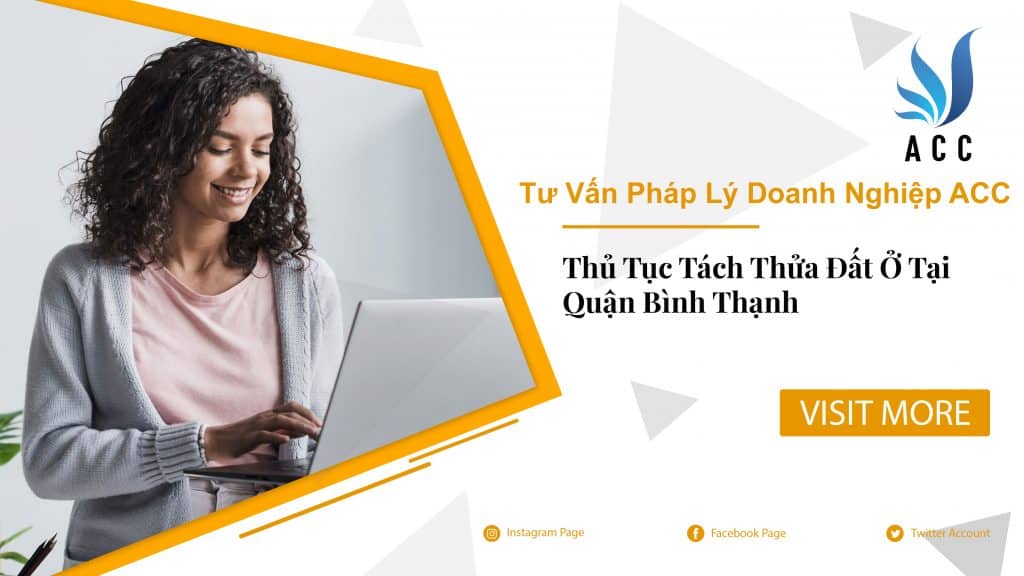 Thủ Tục Tách Thửa Đất Ở Tại Quận Bình Thạnh