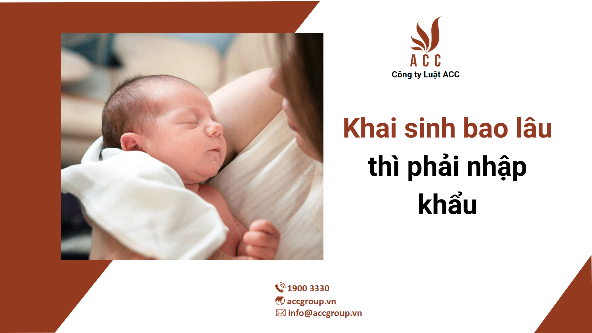 Khai sinh bao lâu thì phải nhập khẩu
