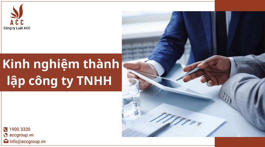 Kinh Nghiệm Thành Lập Công Ty Tnhh