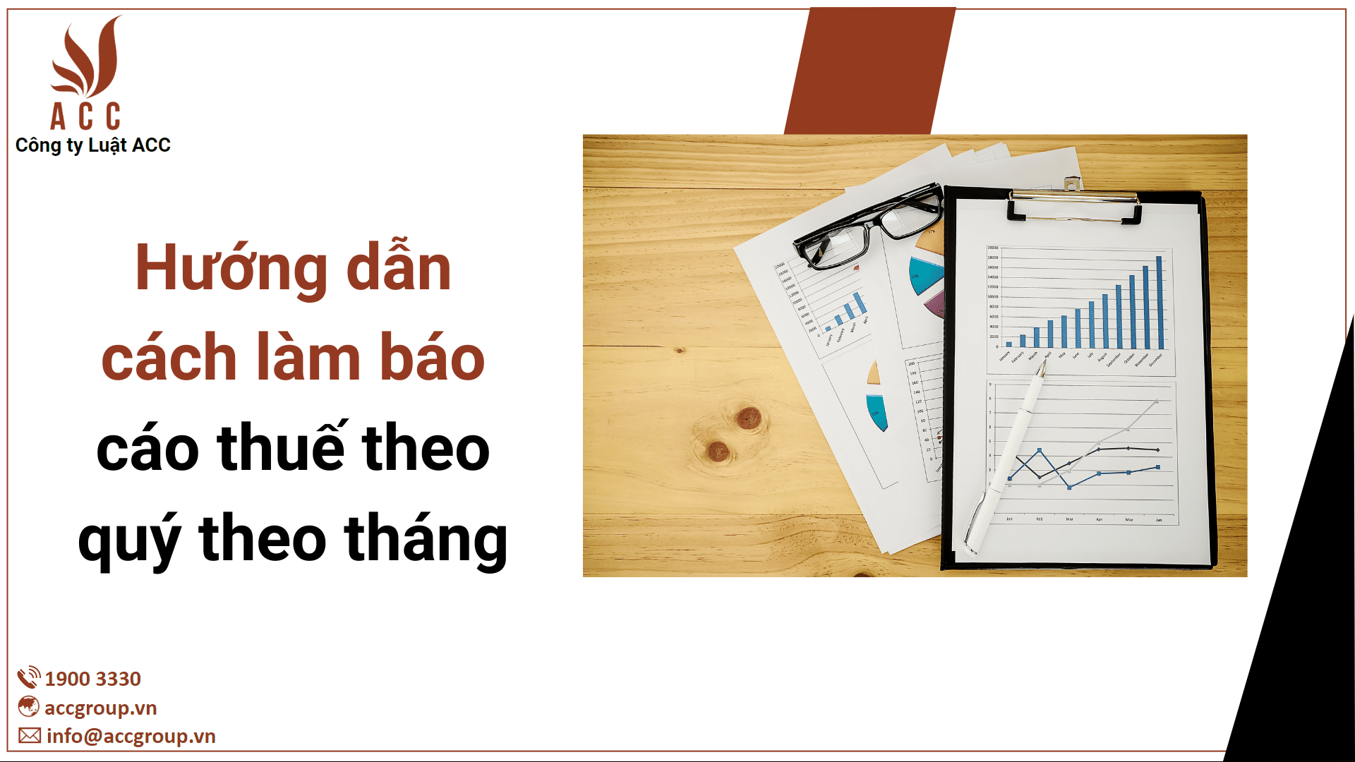 Hướng dẫn cách làm báo cáo thuế theo quý theo tháng