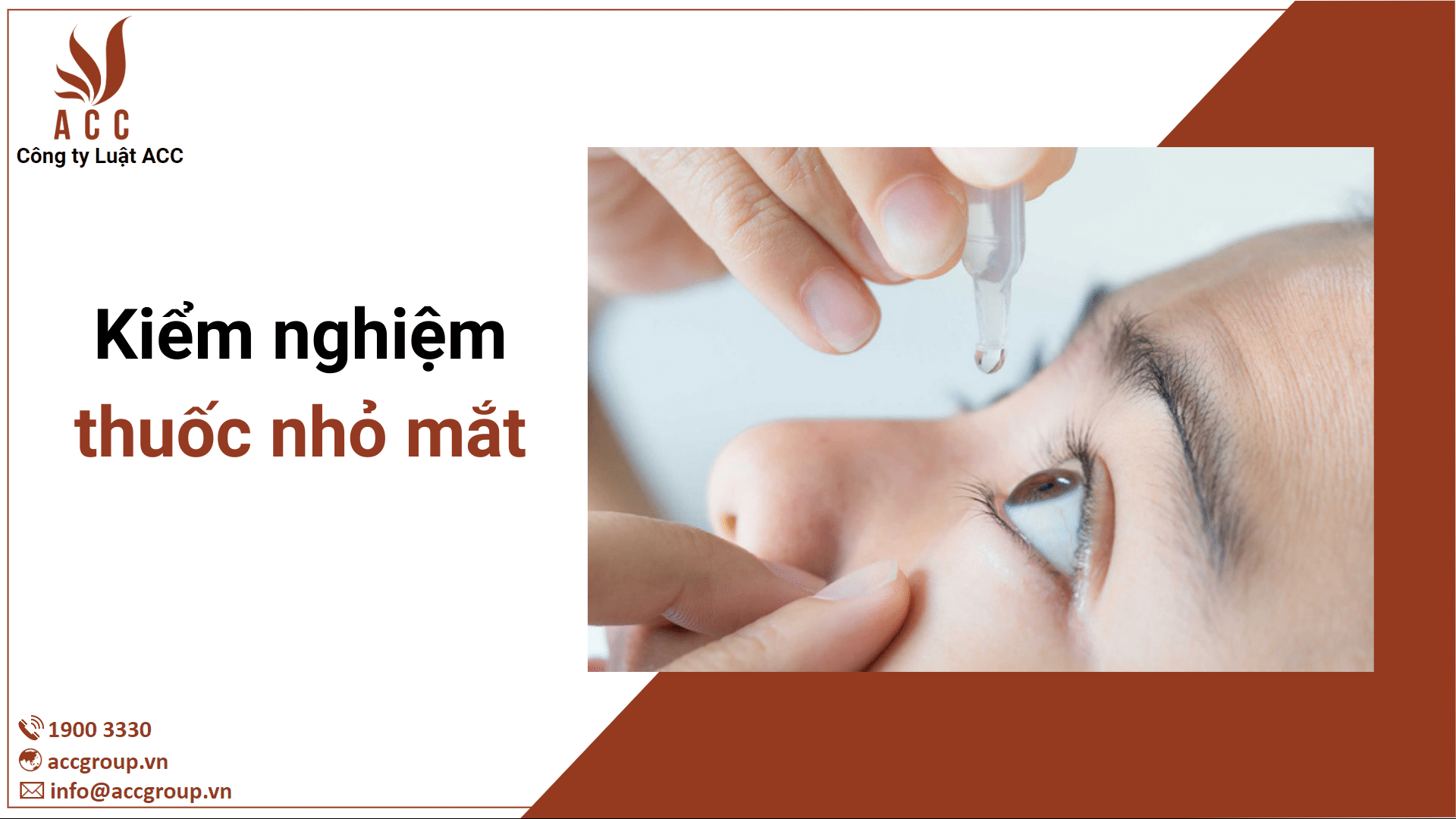 Kiểm nghiệm thuốc nhỏ mắt