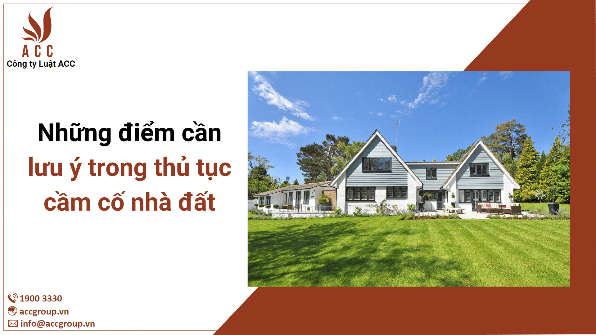 Những điểm cần lưu ý trong thủ tục cầm cố nhà đất