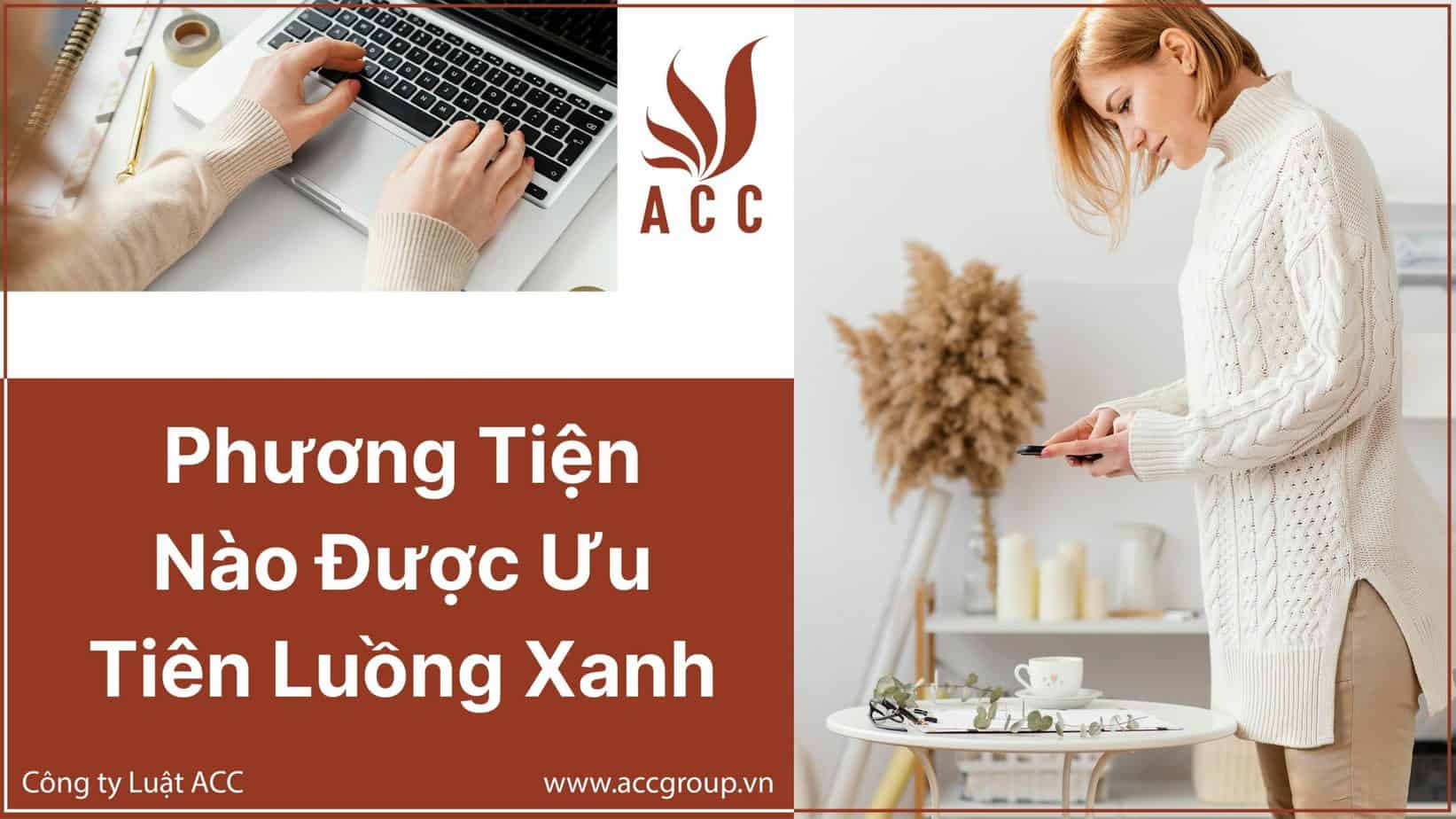 phương tiện nào được ưu tiên luồng xanh