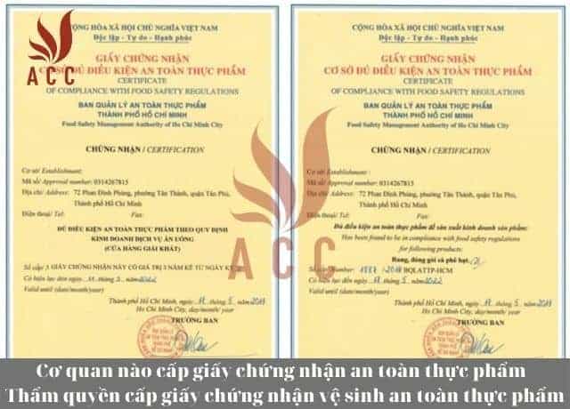 Tham-quyen-cap-giay-chung-nhan-ve-sinh-an-toan-thuc-pham