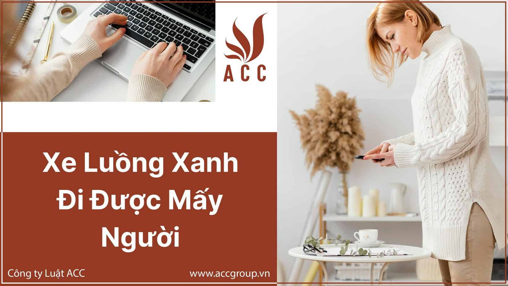 xe luồng xanh đi được mấy người