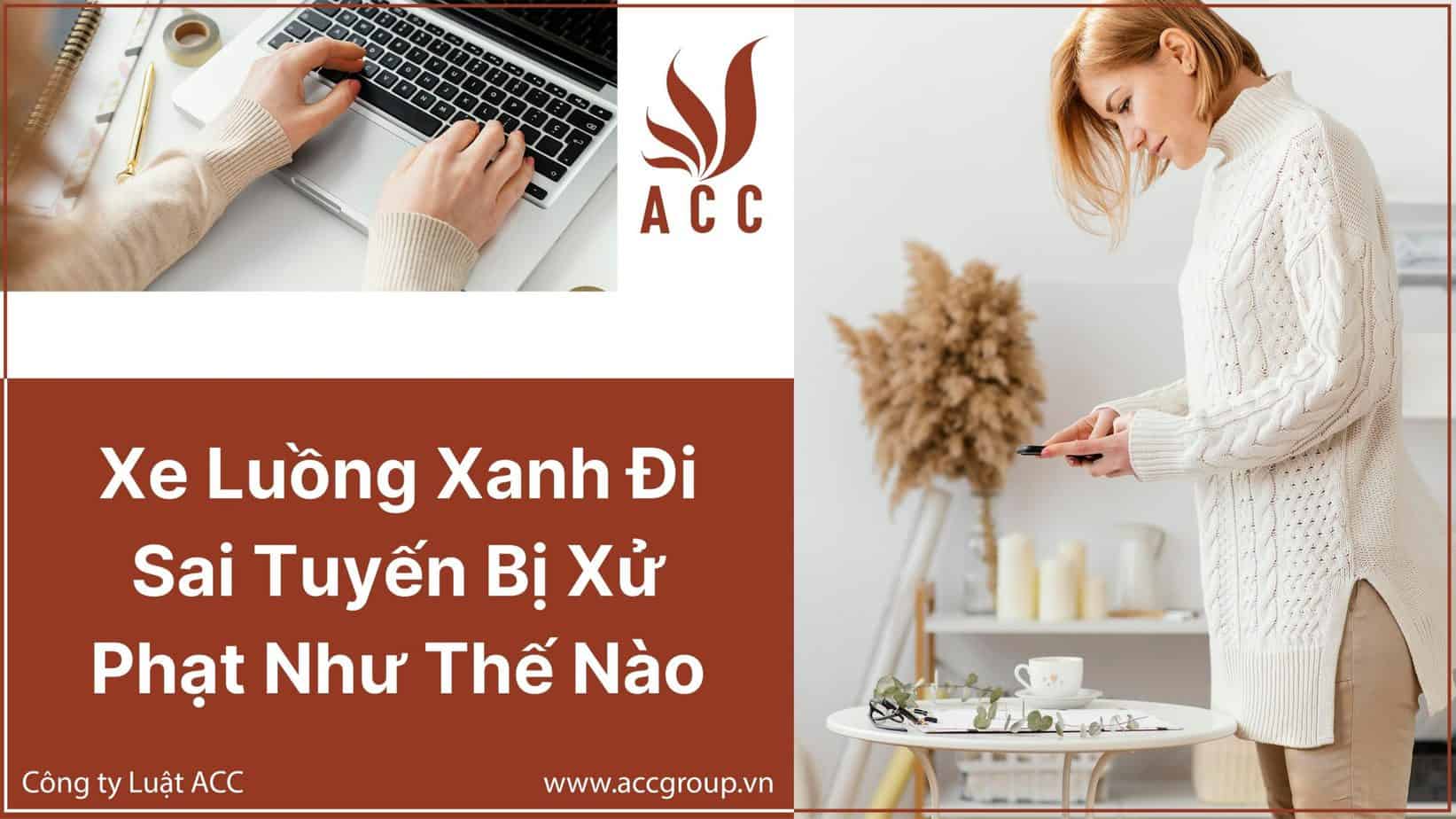 xe luồng xanh đi sai tuyến bị xử phạt như thế nào