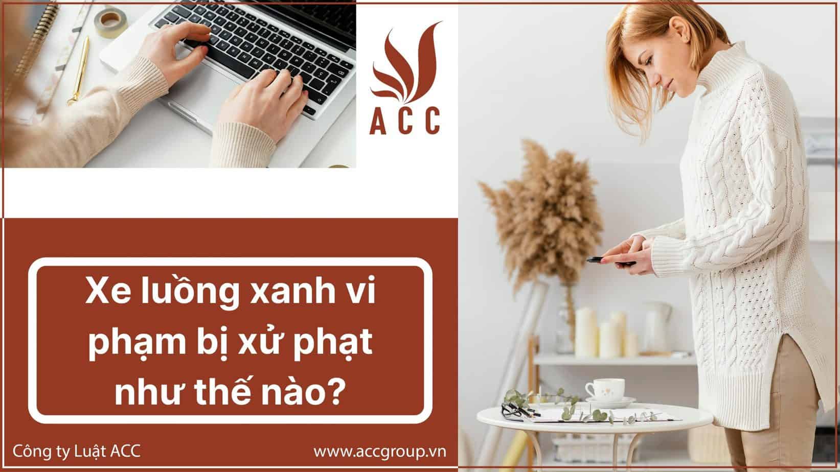 xe luồng xanh vi phạm