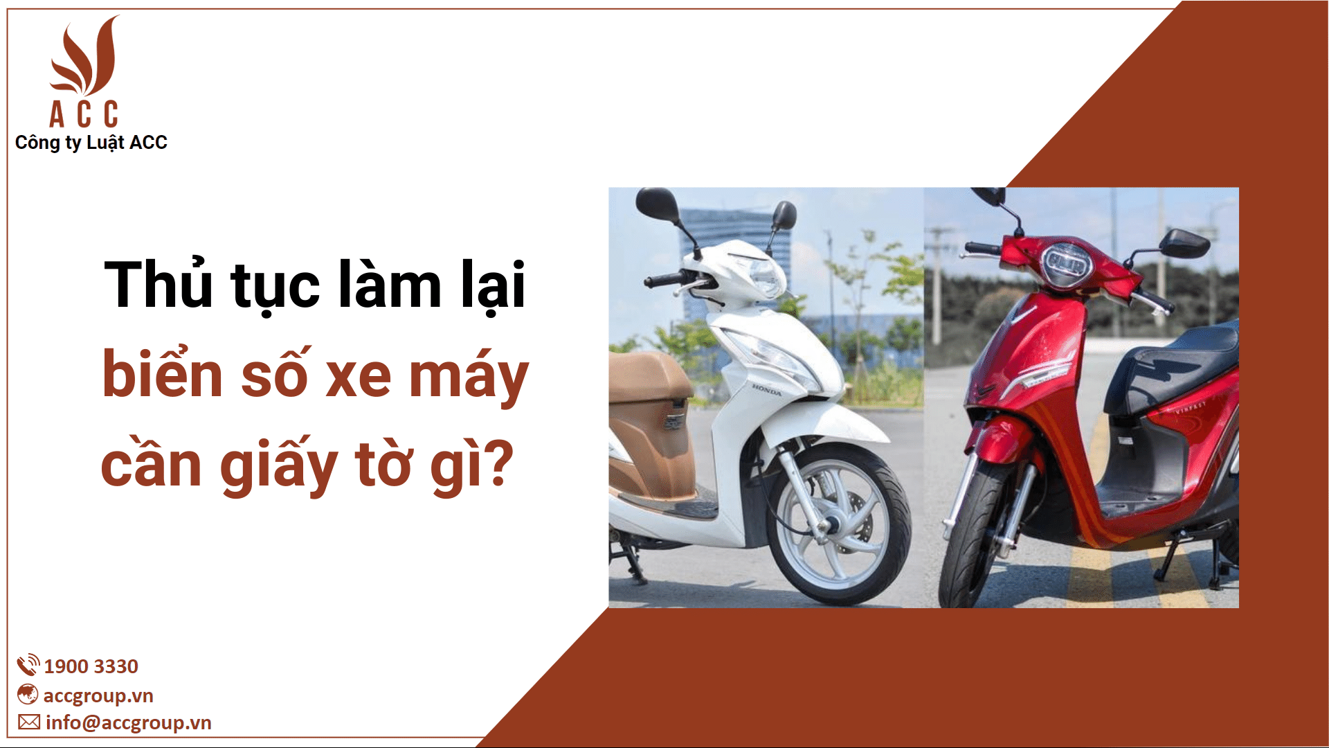 Thủ tục làm lại biển số xe máy cần giấy tờ gì? 