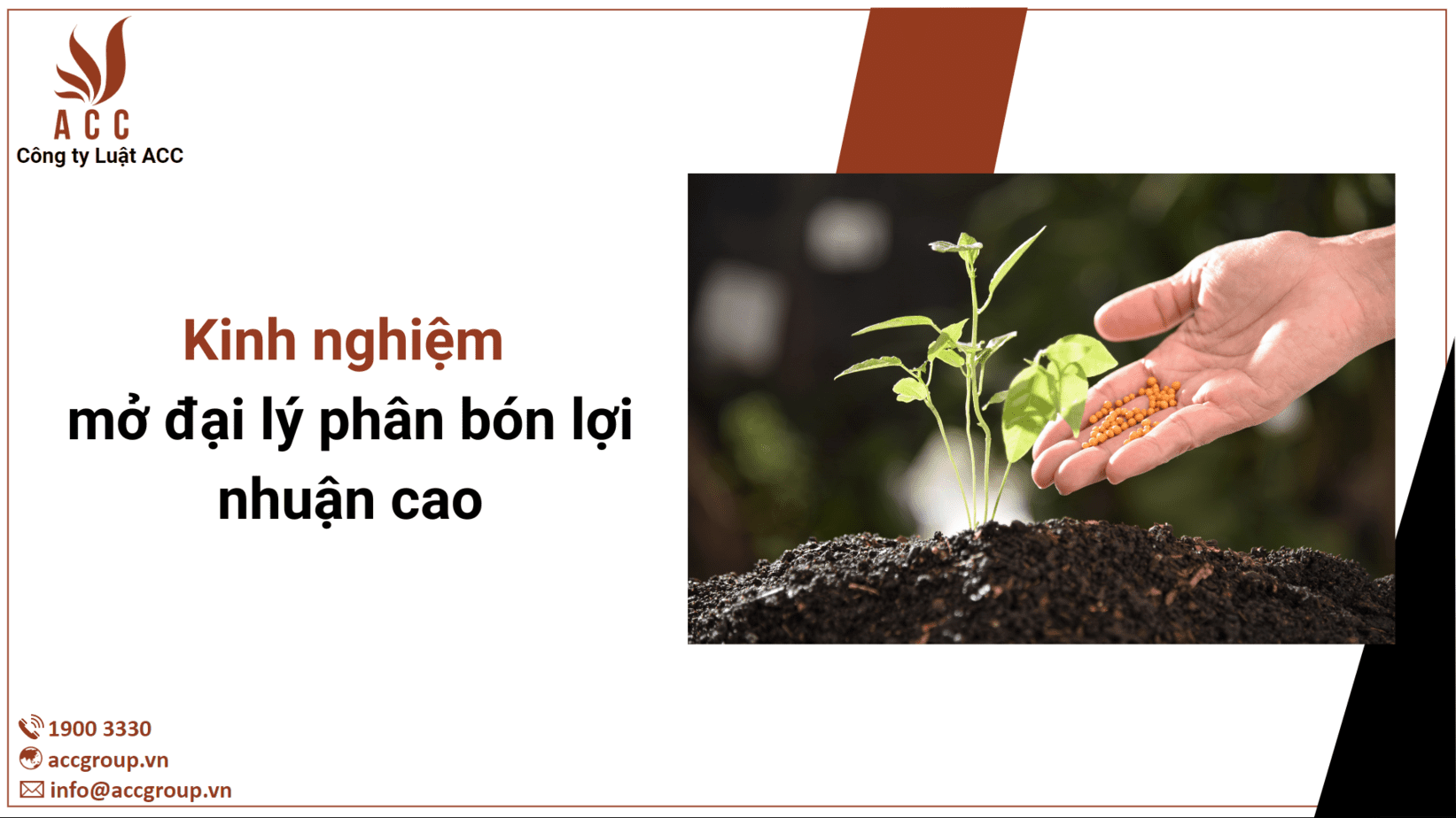 Kinh nghiệm mở đại lý phân bón lợi nhuận cao