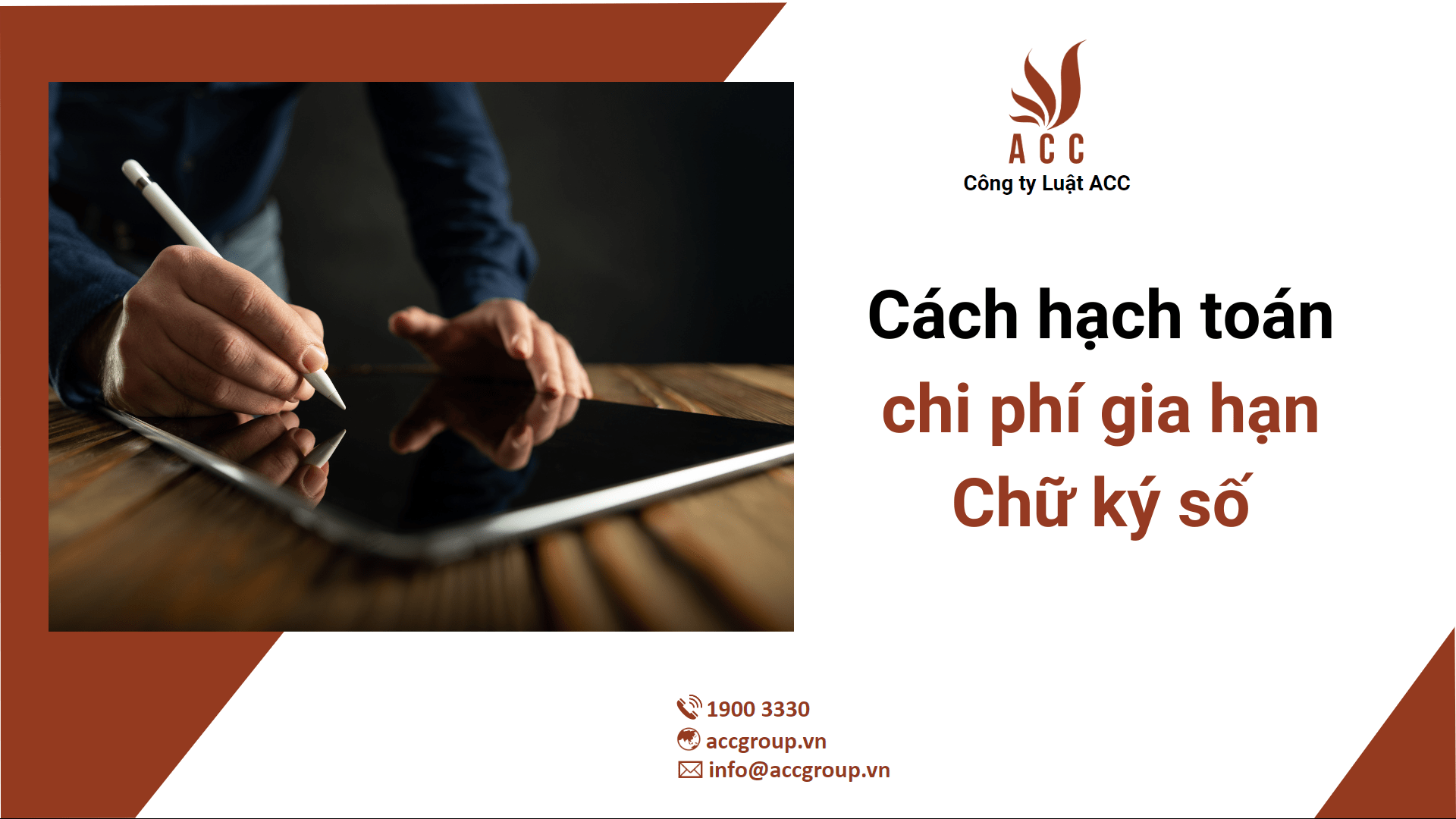 Cách hạch toán chi phí gia hạn Chữ ký số