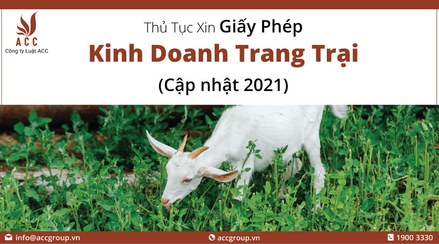 Giấy Phép Kinh Doanh Trang Trại