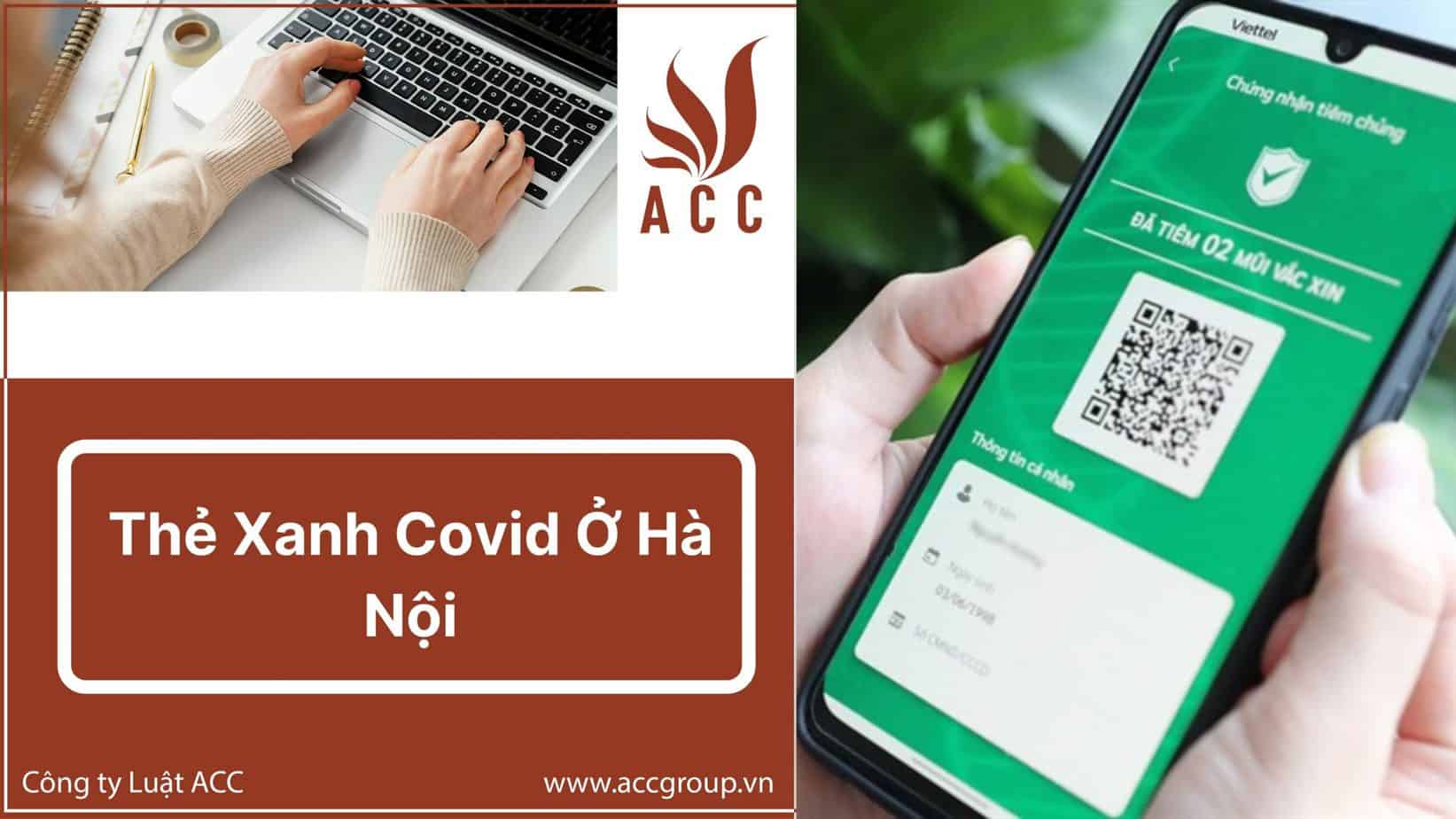 thẻ xanh covid ở Hà Nội