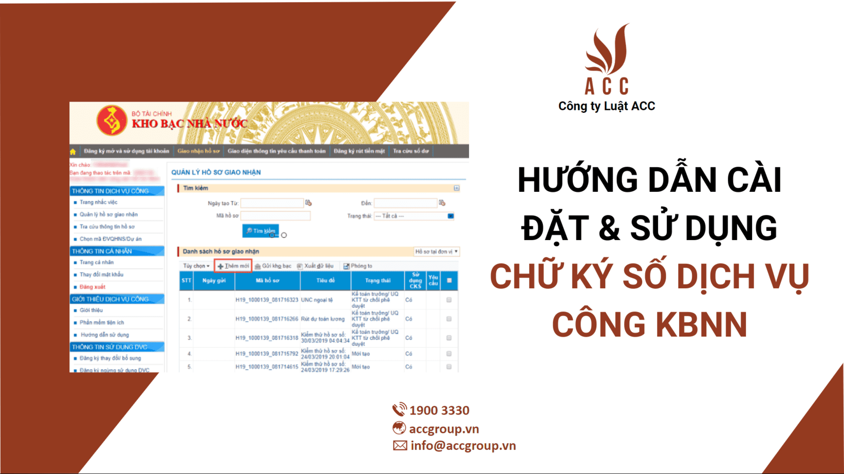 Hướng Dẫn Cài Đặt & Sử Dụng Chữ Ký Số Dịch Vụ Công KBNN