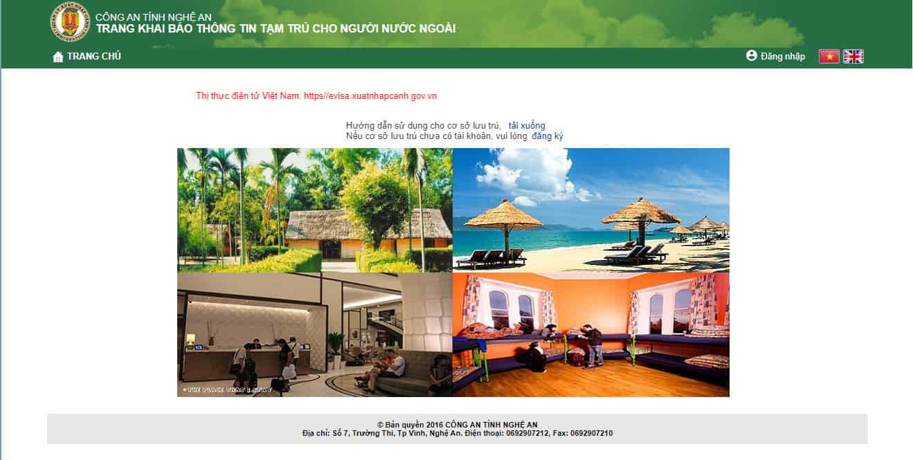 đăng ký tạm trú cho người nước ngoài tại Nghệ An