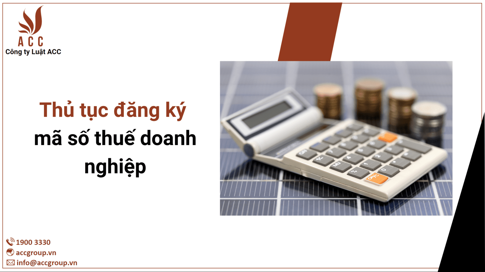 Thủ tục đăng ký mã số thuế doanh nghiệp