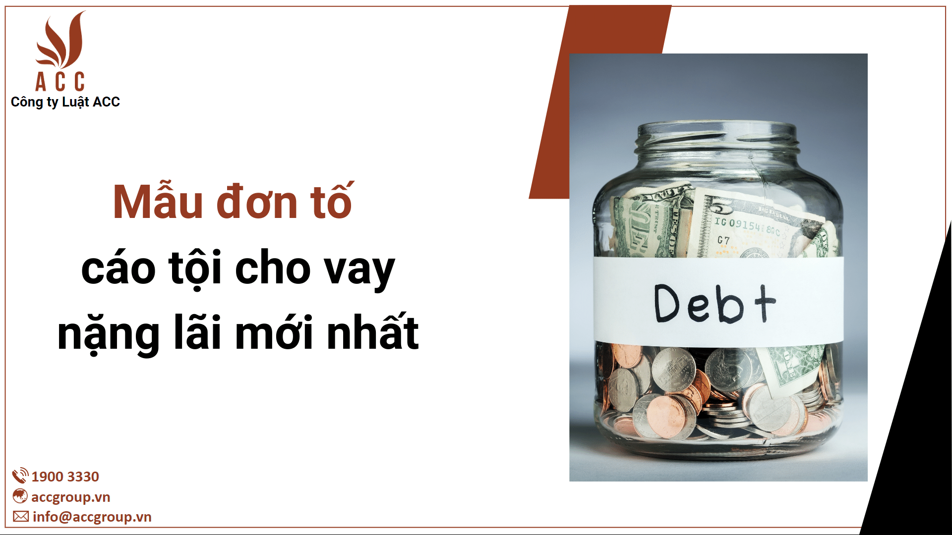 Mẫu đơn tố cáo tội cho vay nặng lãi mới nhất