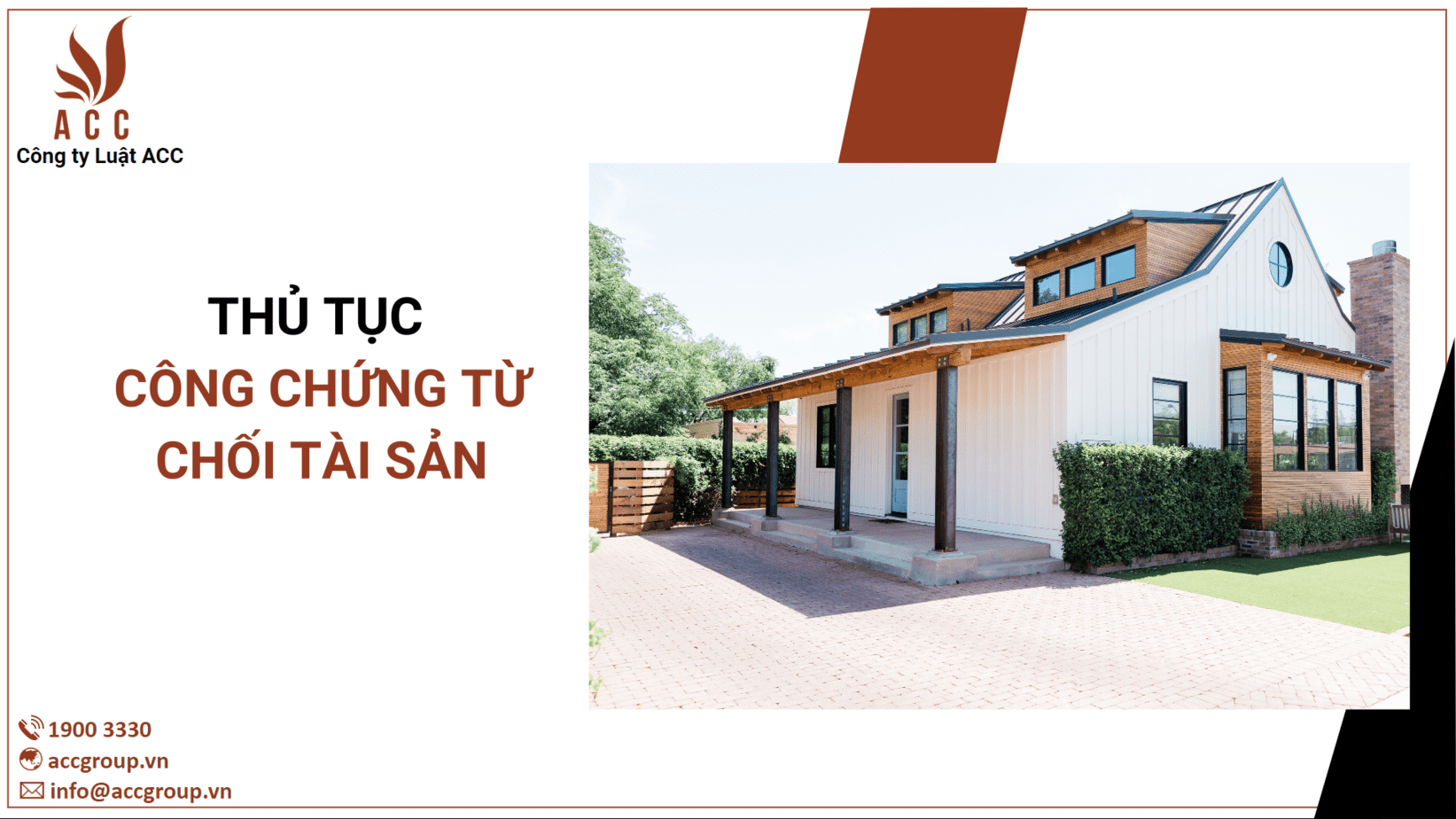 Thủ Tục Công Chứng Từ Chối Tài Sản