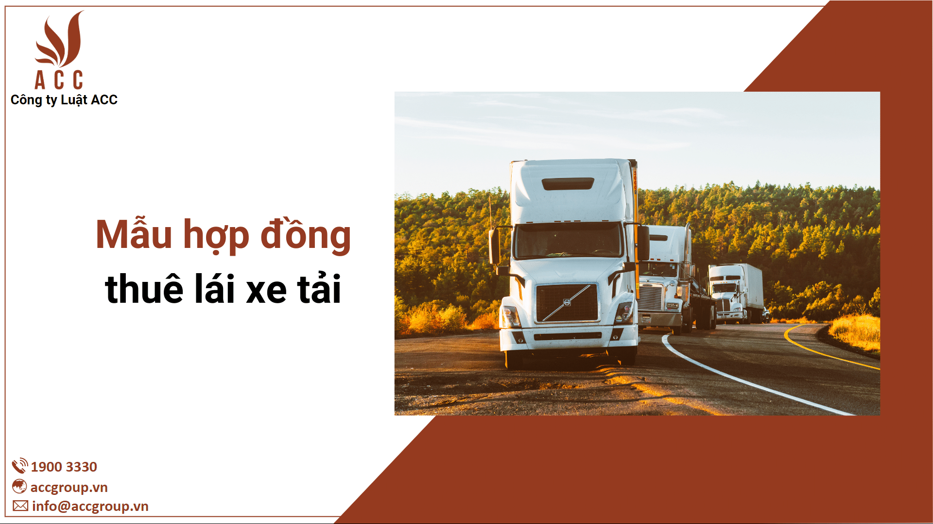 Mẫu hợp đồng thuê lái xe tải