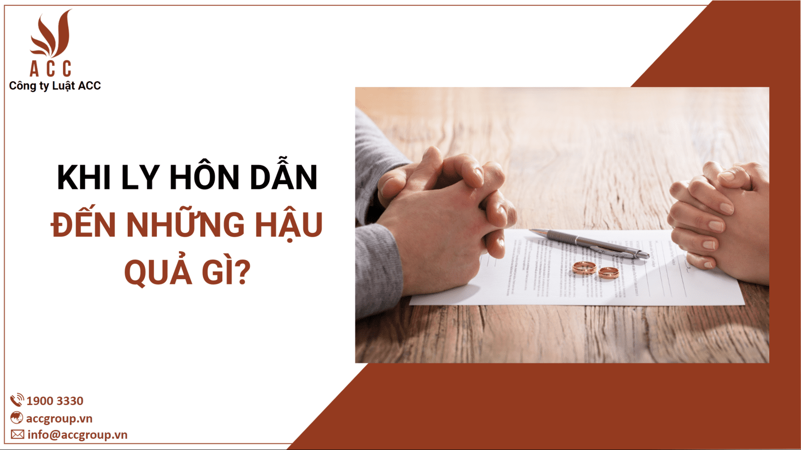 Khi Ly Hôn Dẫn Đến Những Hậu Quả Gì?