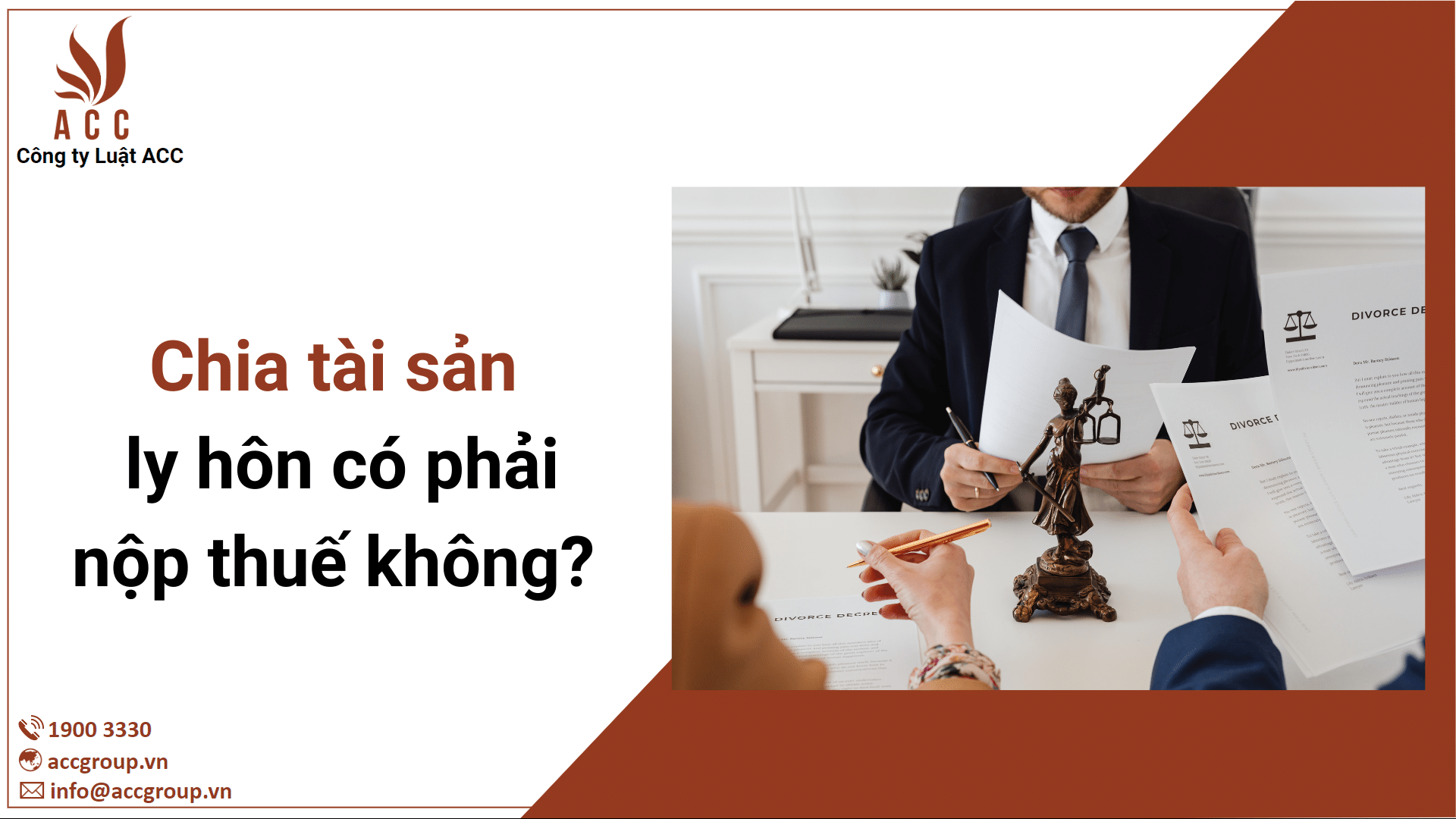 Chia tài sản ly hôn có phải nộp thuế không? (