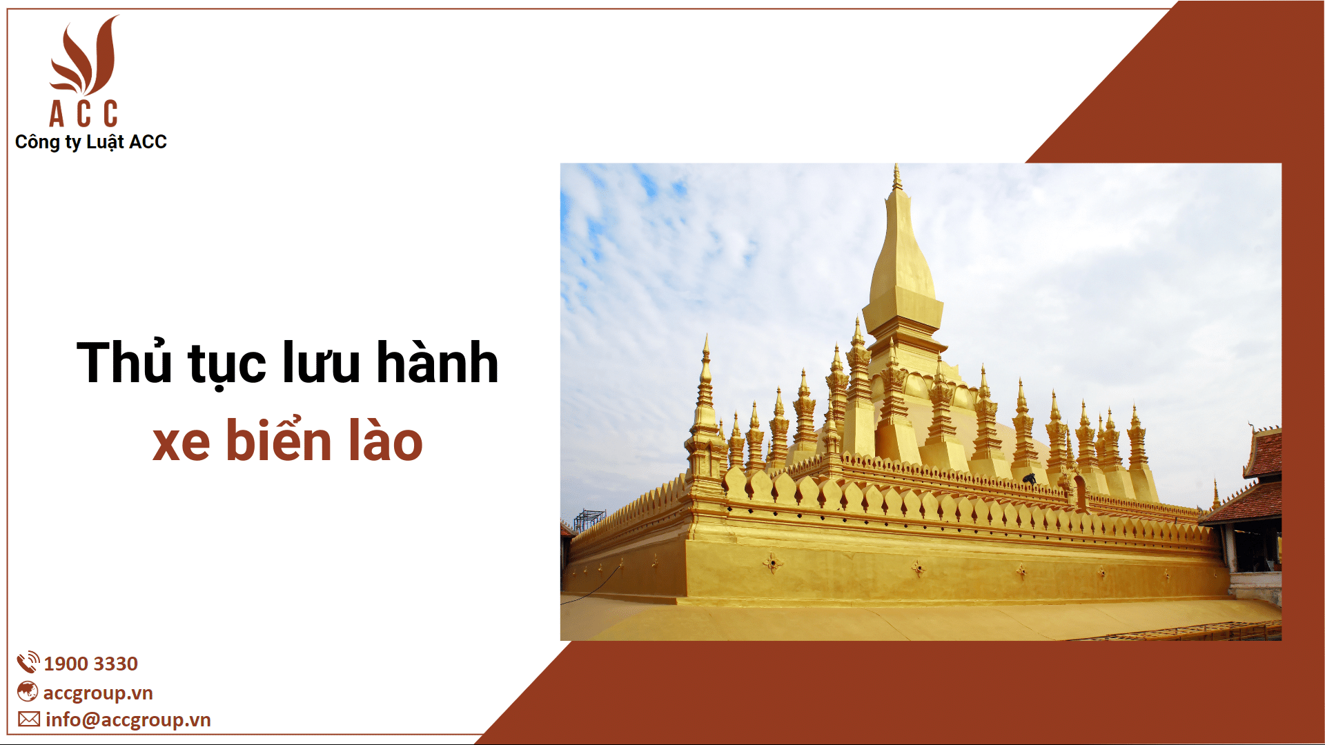 Thủ tục lưu hành xe biển lào