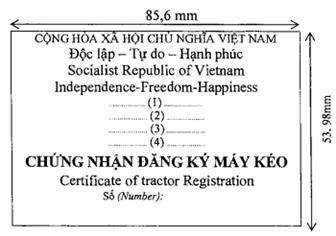 Xe chưa đăng ký có được lưu hành 