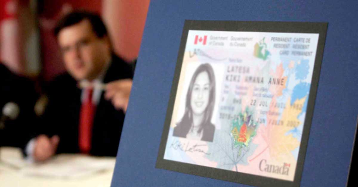 Thẻ thường trú nhân Canada