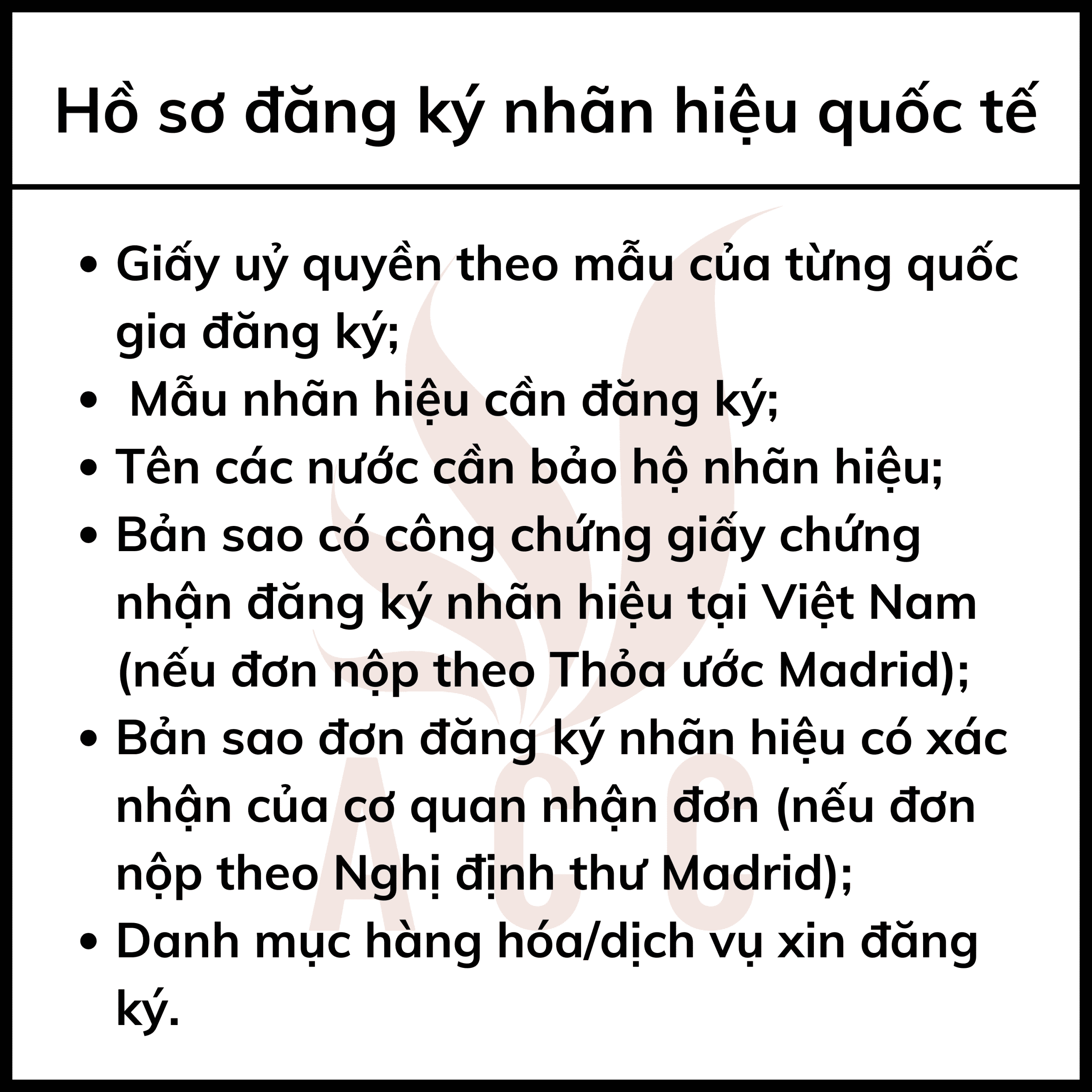 Đăng Ký Nhãn Hiệu Quốc Tế