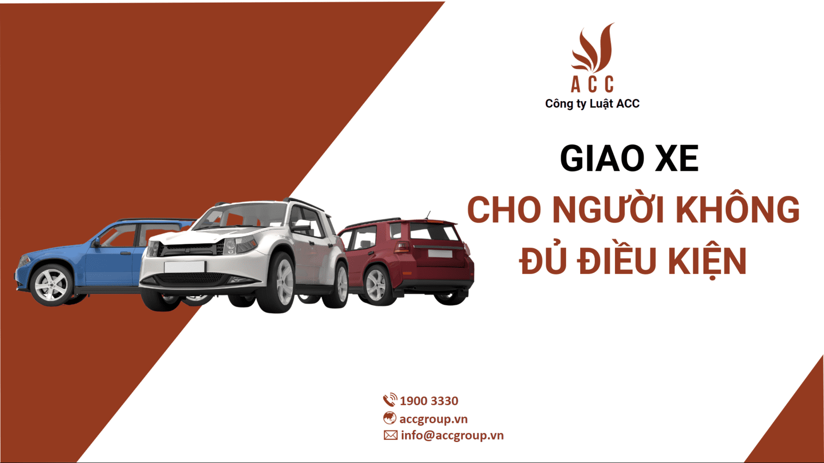 Giao xe cho người không đủ điều kiện