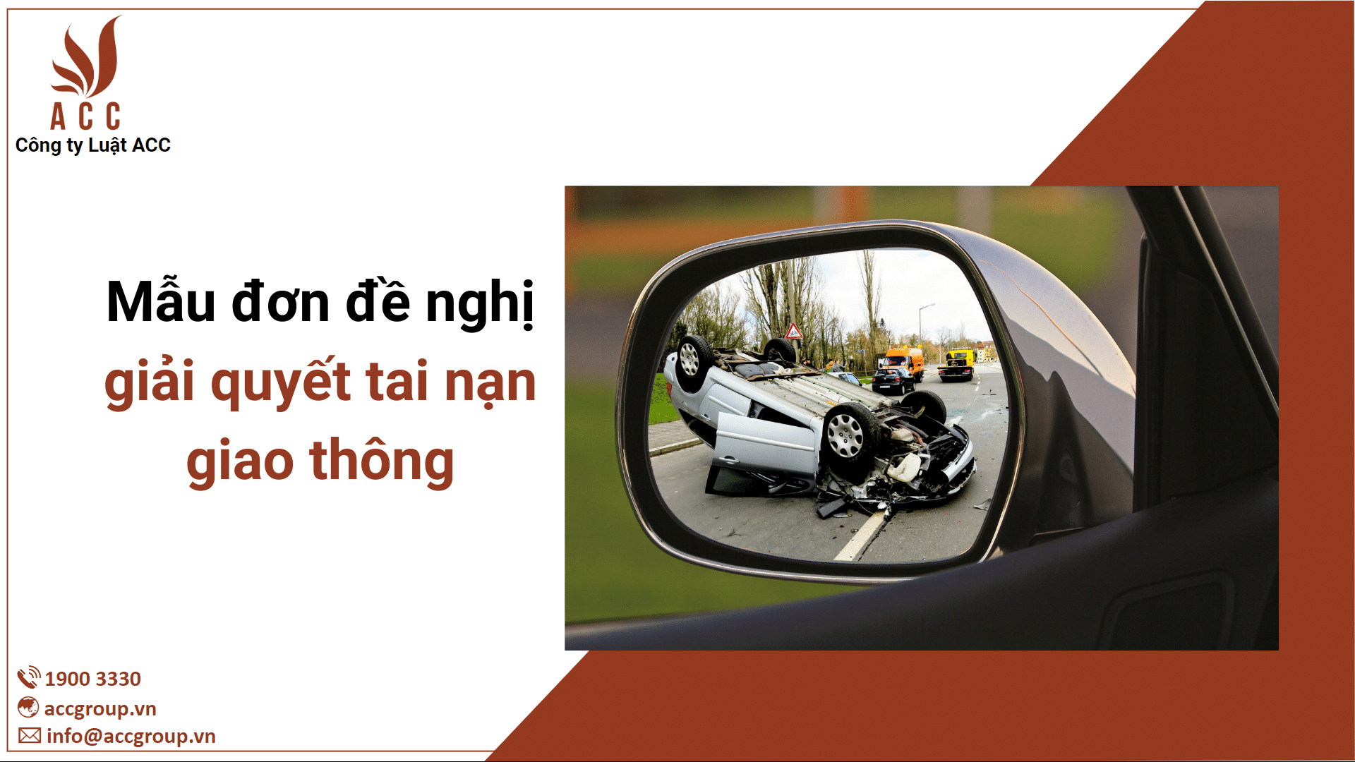 Mẫu đơn đề nghị giải quyết tai nạn giao thông