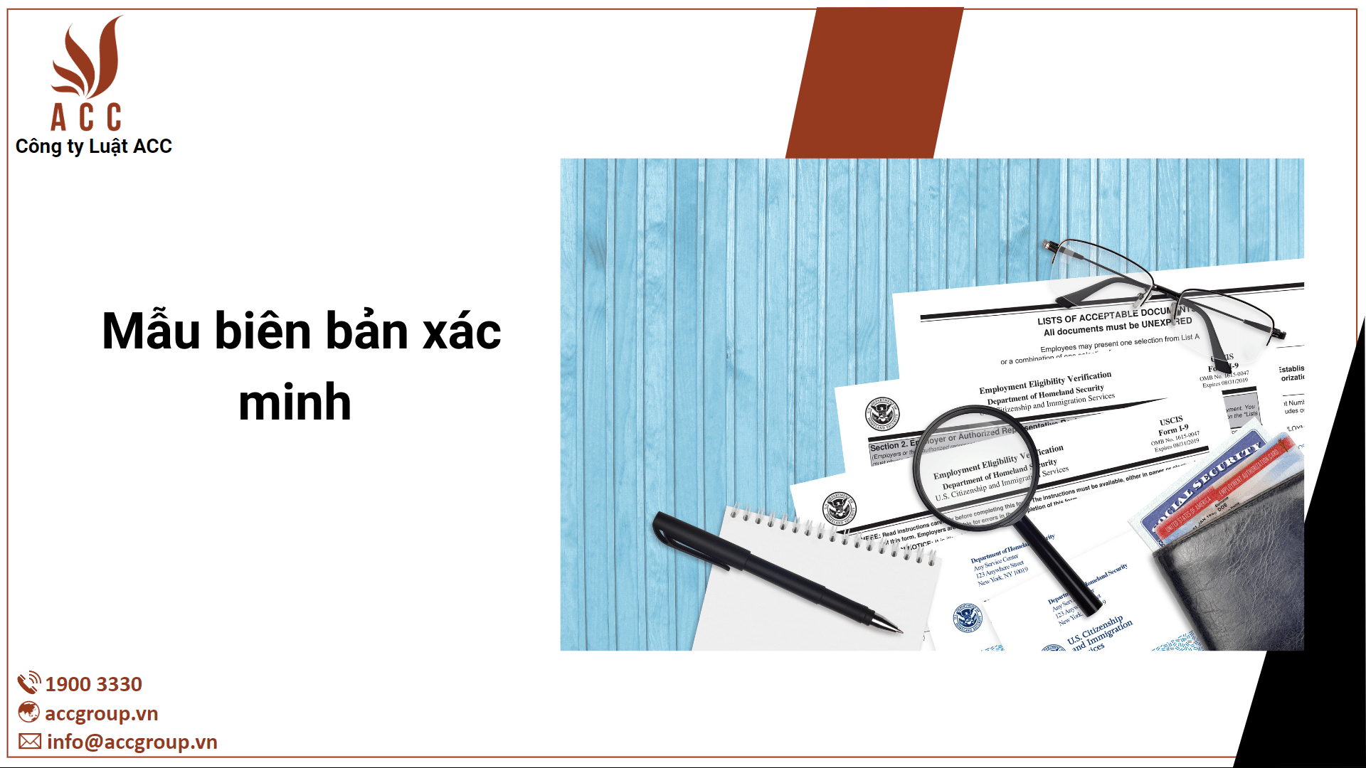 Mẫu biên bản xác minh