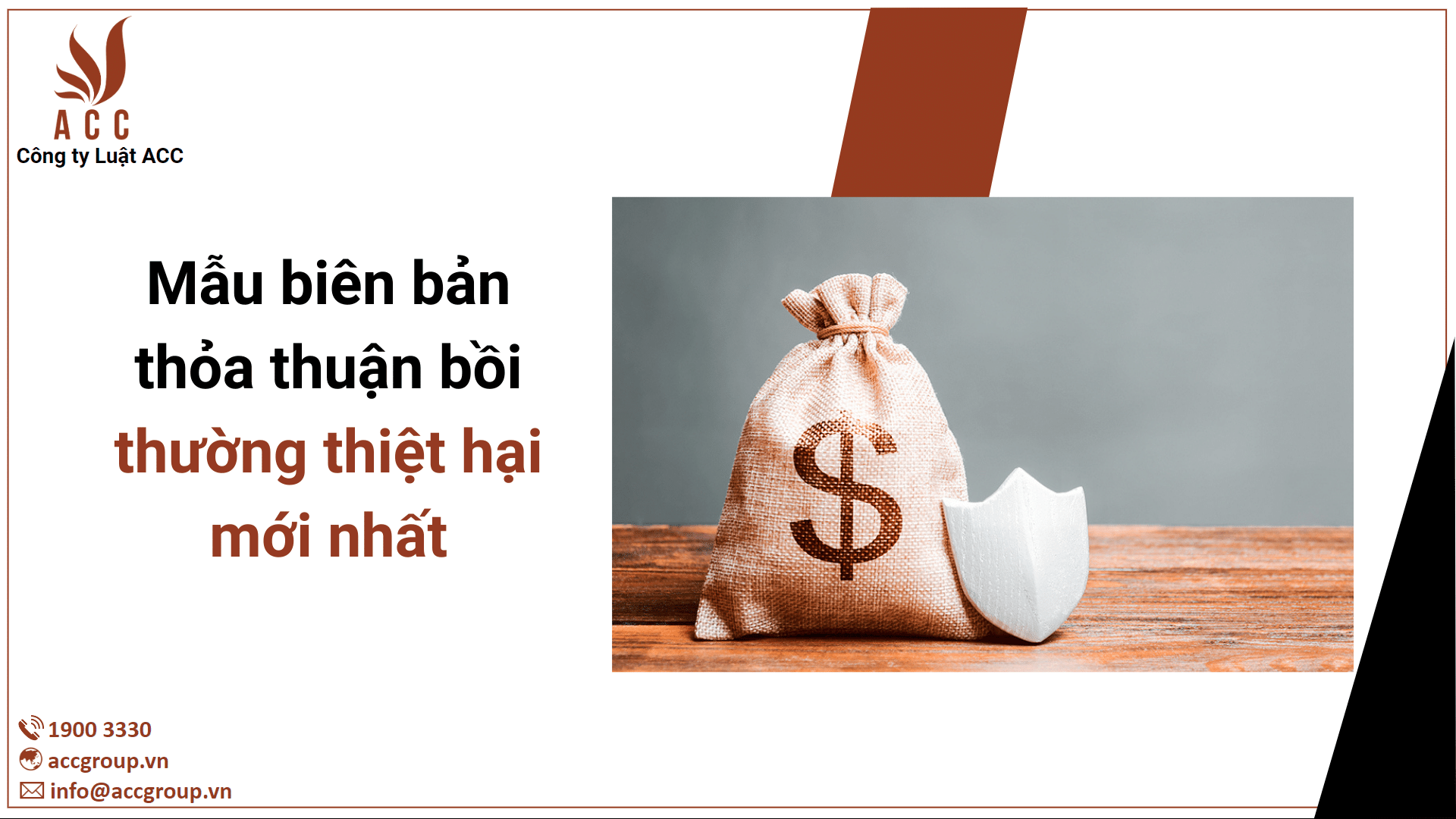 Mẫu biên bản thỏa thuận bồi thường thiệt hại mới nhất