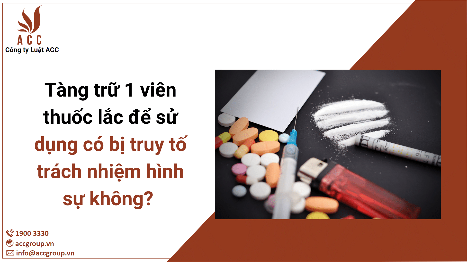 Tàng trữ 1 viên thuốc lắc để sử dụng có bị truy tố trách nhiệm hình sự không? 
