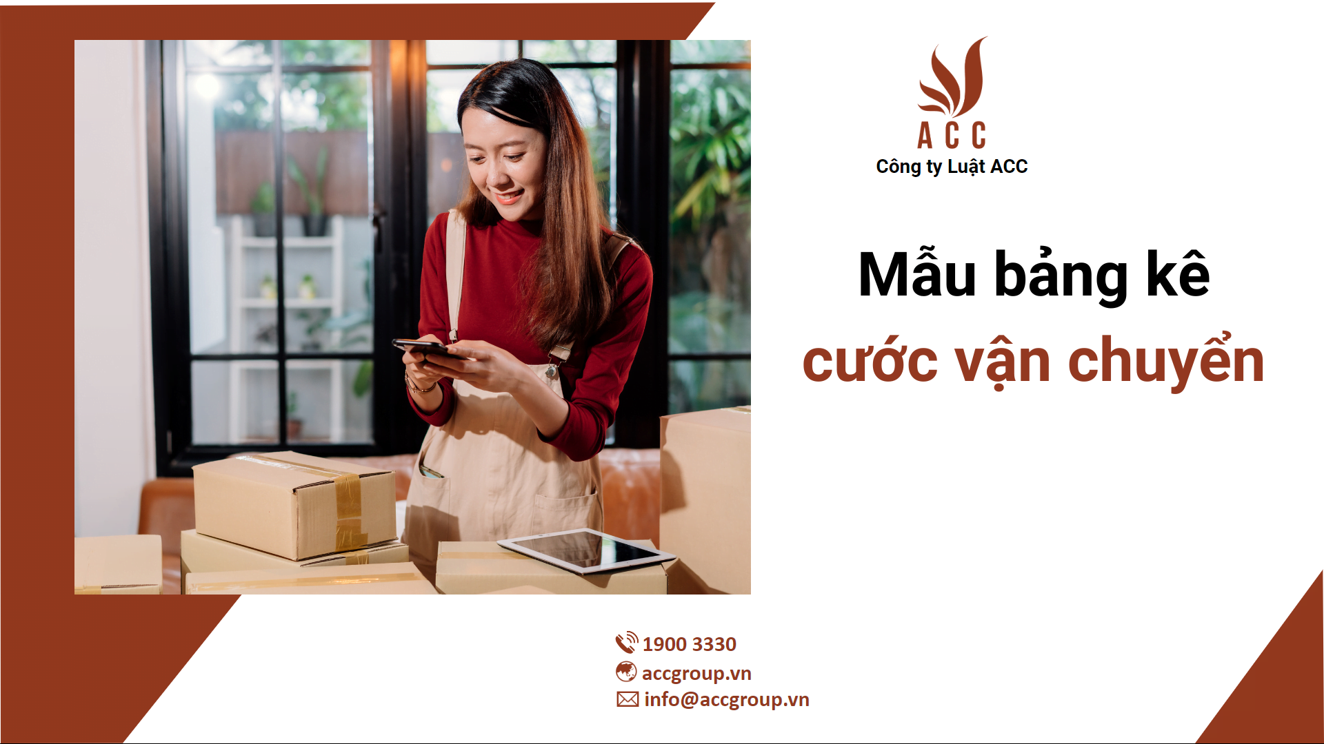 Mẫu bảng kê cước vận chuyển